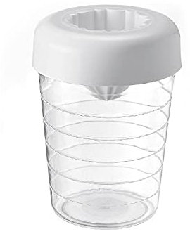 Westmark Mixbecher 0,25l, klar/weiß