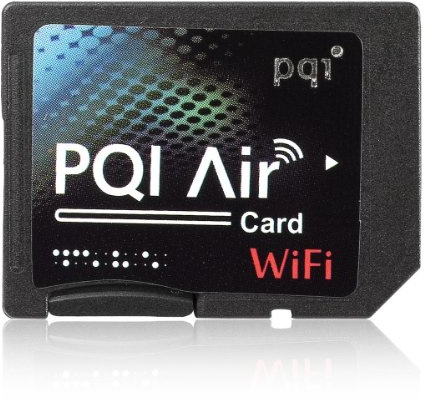 PQI Air Card 4GB MicroSDHC Card with Wireless MicroSD Adapter