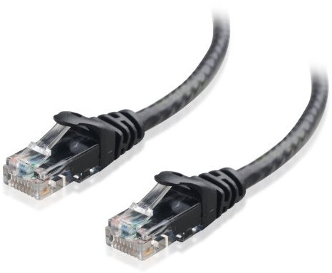Cable Matters Cable Ethernet Cat 6 Moldeado 9m (RJ45) en Negro - 9 Metro
