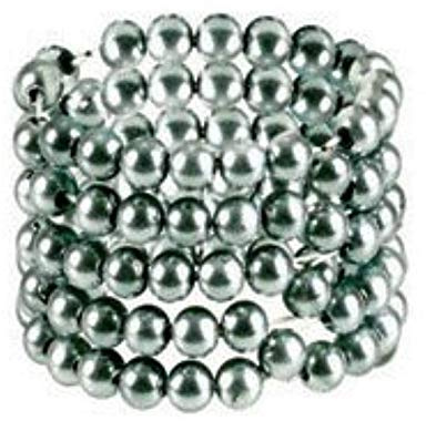 Stroker Beads Metal Elasticated Cock Ring