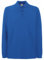 Fruit of the Loom Mens Premium Long Sleeve Polo Shirt (M) (Royal)