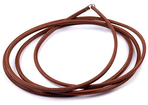 Riemen Antriebsriemen Nähmaschine Leder Keilriemen 173cm 3x5mm inkl. Klammer