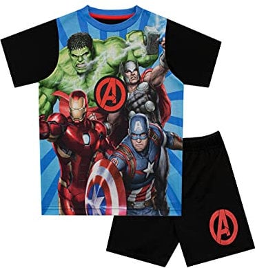 Marvel Boys Avengers Pyjamas Blue Age 2 to 3 Years