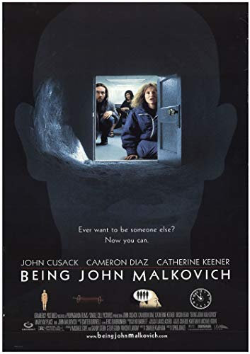 Poster affiche Being John Malkovich Klassischer 90er Film