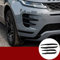YIWANG ABS Chrom glänzend schwarz Auto Nebelscheinwerfer Streifen Trim Aufkleber 4 Stück für RangeRover Evoque 2019 2020 Autozubehör
