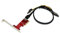 KALEA-INFORMATIQUE PCIe x4 zu Oculink SFF-8612 Controller-Karte für SSDs mit 1m Kabel 68Pin SFF-8639 - Low UND HIGH Profile Squares.