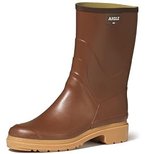 Aigle Bison 2, Stivali di Gomma, Uomo, Marrone (Ambre), 48 EU
