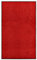 vidaXL Fußmatte Waschbar Schmutzfangmatte Türmatte Fußabtreter Schmutzmatte Schmutzfangläufer Sauberlaufmatte Innen Außen Rot 90x150cm