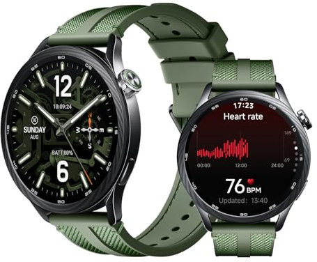 XIAOMI Watch S5 46mm, Smartwatch, 21 Tage Akku, GPS, Grün