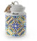 BISCOTTIERA CERAMICA CM.15X24 DEC. VIETRI