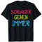 Schlager Gehen Immer Kostüm Outfit Disco Musik Vintage Fun T-Shirt