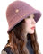 YFZN Herbst Und Winter Warme Lammwolle Fischermütze, Modisch Und Vielseitig, Outdoor Slouchy Warme Mütze, 56-58cm, Verstellbares Design, Um EIN Herunterfallen Der Mütze Zu Verhindern