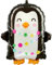 Amscan Anagram 4334401 - Christmas Bright Holiday Penguin Foil Shape Balloon - 18