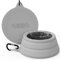 OHMO - Gamelle de Voyage pour Chien, Grande gamelle d'eau Portable, étanche aux éclaboussures, Anti eclaboussure Anti-déversement du Mouvement de la Voiture Design Unique (700 ML, Cendré)