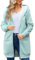 RITOSTA Felpe con Cappuccio da Donna Felpe Donna con Cappuccio Lungo Felpa Pile Donna con Zip Felpa Lunga Donna con Cerniera Donna Manica Lunga Cappotto con Tasche per Invernale（Verde,S）