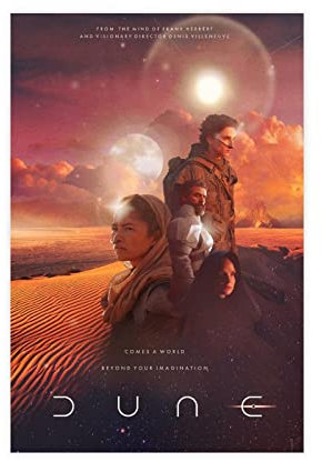 ETOMEY Dune Filmposter auf Leinwand, Wandkunst, Dekor, Bild, Gemälde für Wohnzimmer, Schlafzimmer, Dekoration, ungerahmt, 30 x 45 cm