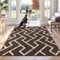 Biscpro Indoor Door Mats,80x100cm Door Mat Non Slip Backing,Dirt Trapper Mat Absorbent Non-Slip Doormat for Entrance,Inside,Kitchen,Front Back Door,Pets and Garden-Dark Brown