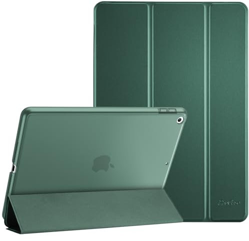 ProCase Schutzhülle für iPad 9,7, iPad 6, iPad 5, Modell A1822 A1823 A1893 A1954, Schutzhülle für iPad 2018, iPad 2017, Nachtgrün