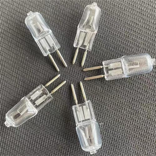 WYLIELAMSH 5Uds G5.3 12V 20W35W Bombilla Halógena G5.3 24V 20W35W50W75W Bombilla Mecánica G5.3 36V 35W50W Bombilla De Araña De Cristal G5.3 220V 35W100W 75W 50W,12V-50W