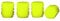 Universelle Fluoreszierende Auto Ventilkappen für Autoreifen 4 Stück Leuchtendes Auto Reifenventil Universelles Zubehör für Autos, Lkws, Suvs, MotorräDer Und Fahrräder (Gelb)