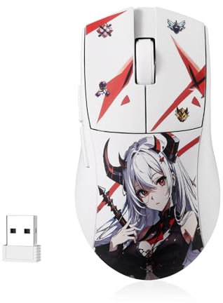 Redragon M916AK-PRO 3-Modus Kabellose Gaming-Maus, 49G ultraleichte 26K DPI Maus mit ergonomischem Griff, vollständig programmierbare Tasten, Software unterstützt DIY-Tastenkombinationen und DPI