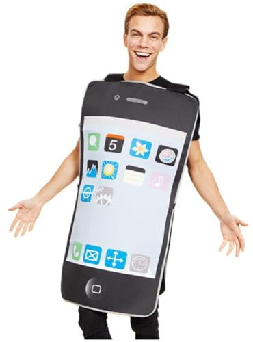 Lipfer Handy-Cosplay-kostüm, Handy-kostüm Für Erwachsene, Cosplay-Spielanzug, Party-Rollen-Requisiten, Unisex, Neuheit, Zum Anziehen Für Karneval