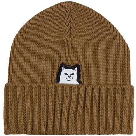 RIPNDIP Lord Nermal Beanie - Braun, multi, Einheitsgröße