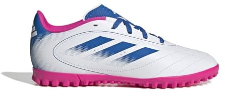 adidas Goletto VIII Astro Turf Football Boots Kids White/Blue/Pink 12 Child UK