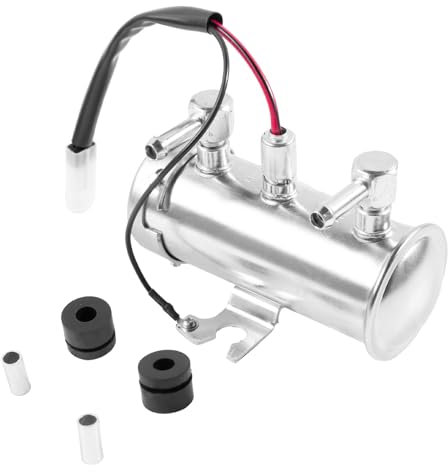 Dixhills Pompa carburante elettrica 12V di ricambio per auto a benzina, diesel, acqua, bio, furgone, pompa carburante universale per benzina e diesel