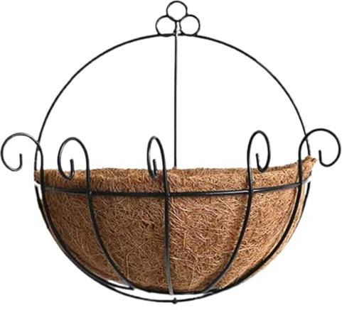 Wandmagnierte Pflanzer, Wandblumentopf - Metallblüte hängende Behälter Pflanzgefäß in Indoor - Vertikal dekorative stabil atmungsaktive Topfhalter für Familienbalkone Wohnzimmer Terrasse