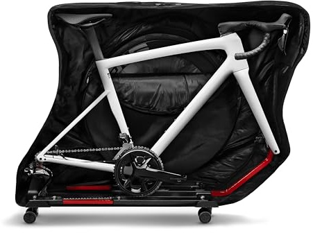 SCICON Aerocomfort 3.1 Rennrad-Transporttasche, erweiterbarer Lenkerbereich, 9.5 kg, Schwarz