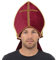 Bristol Novelty BH626 Pontifex-Hut, Herren, rot, Einheitsgröße Halloween