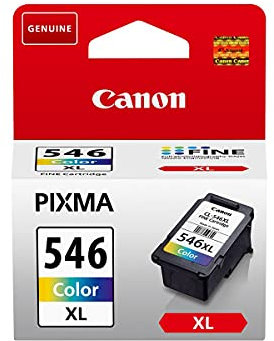Original Canon Tintenpatrone cyan/gelb/magenta (8288B001, CL-546XL)