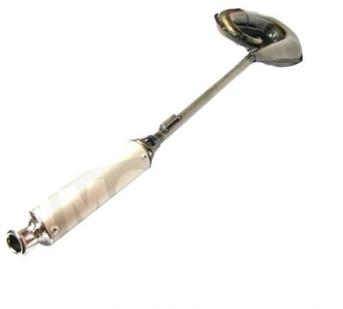 Sport Renn Tuning Auspuff passend für PUCH Maxi S N Schnecke - Mofa Moped Racing Auspuff passend für Automatico, Aleta Grande 50 2T AC