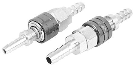 Aexit 10mm Dia Kompressor Schlauch Barb 30SH Kupplungskupplung Schnellkupplung Adapter 2 stücke (f757214ff7209eeb97391eacfb871244)