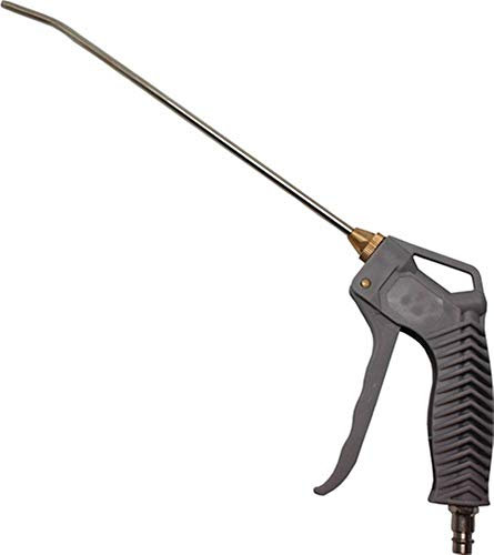 Ausblaspistole KS100 | Druckluftpistole mit Messinghülseneinsatz und SK Nippel | geriffelter Griff für festen Halt | Material: glasfaserverstärkter Kunststoff