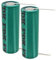 AccuCell - 2 Batterie di ricambio (OB27) compatibili con lo spazzolino elettrico Braun Oral B Triumph 5000 Serie -NiMH, dimensioni 50 x 17 mm