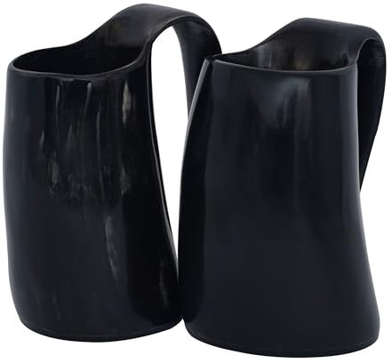 Mythrojan Horn Mug Chope 250 ml – Lot de 2