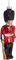 BRUBAKER Soldat England Grenadier Guards - Handbemalte Weihnachtskugel aus Glas - Mundgeblasener Christbaumschmuck Figuren lustig Deko Anhänger Baumkugel - 14 cm