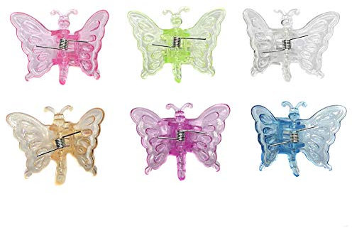 30 Stück Pflanzenclips,Orchideen Clips Kunststoff Pflanzen Clips Garten Clips Pflanzenklammern für Tomaten Rosen Gurken Rankpflanzen Gartenorchideen Kletterpflanzen Stabile Klammern,Schmetterling