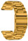 TStrap Bracelet de Montre Métal 22mm - Bracelets de Montres Remplacement à Dégagement Rapide Or pour Homme et Femme - Montre Bracelet en Acier Inoxydable pour Smartwatch