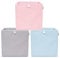 LIFENEY Aufbewahrungsbox 3er Set in Grau, Rosa & Blau I Einfarbige Spielzeugbox passend für Würfelregale I Aufbewahrungskorb als Accessoire für dein Zuhause | 33x33x33 cm