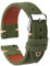 WOUKUP Uhrenarmband aus Veloursleder, mit Schnellverschluss, Vintage-Stil, 18 mm, 19 mm, 20 mm, 21 mm, 22 mm, 24 mm