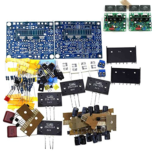 Reland Sun KIT FAI DA TE 2 PZ MX50 SE 100WX2 Dual Canali Audio Amplificatori di Potenza Scheda D1047 B817 2SA1295 2SC3264 (2SA1295 2SC3264)