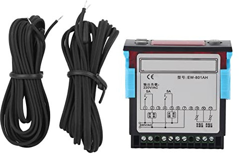 Régulateur de Chauffage Solaire, Interrupteur de Thermostat Solaire, Régulateur de Température Différentiel pour L'eau Chaude Solaire