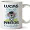 MUGFFINS Tazas Personalizadas para PINTOR - En Español - Koalificados Personalizados - 11 oz / 330 ml - Regalo Personalizable original y divertido
