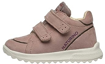 Naturino Sneakers aus Veloursleder, Rosa 26
