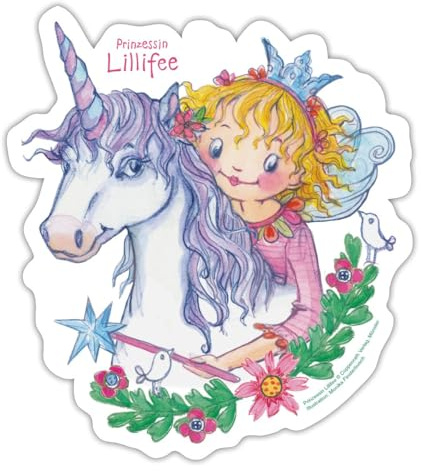 Prinzessin Lillifee Auf Einhorn Rosalie Sticker Aufkleber