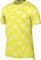 Nike Men's M Nk Df Miler Ss Dye Short Sleeve top, Opti Yellow/Reflective Silv, XL