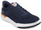 Skechers Men's Corliss-Dorset Sneaker, Navy, 42 EU